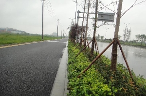 海绵城市排水降噪路面